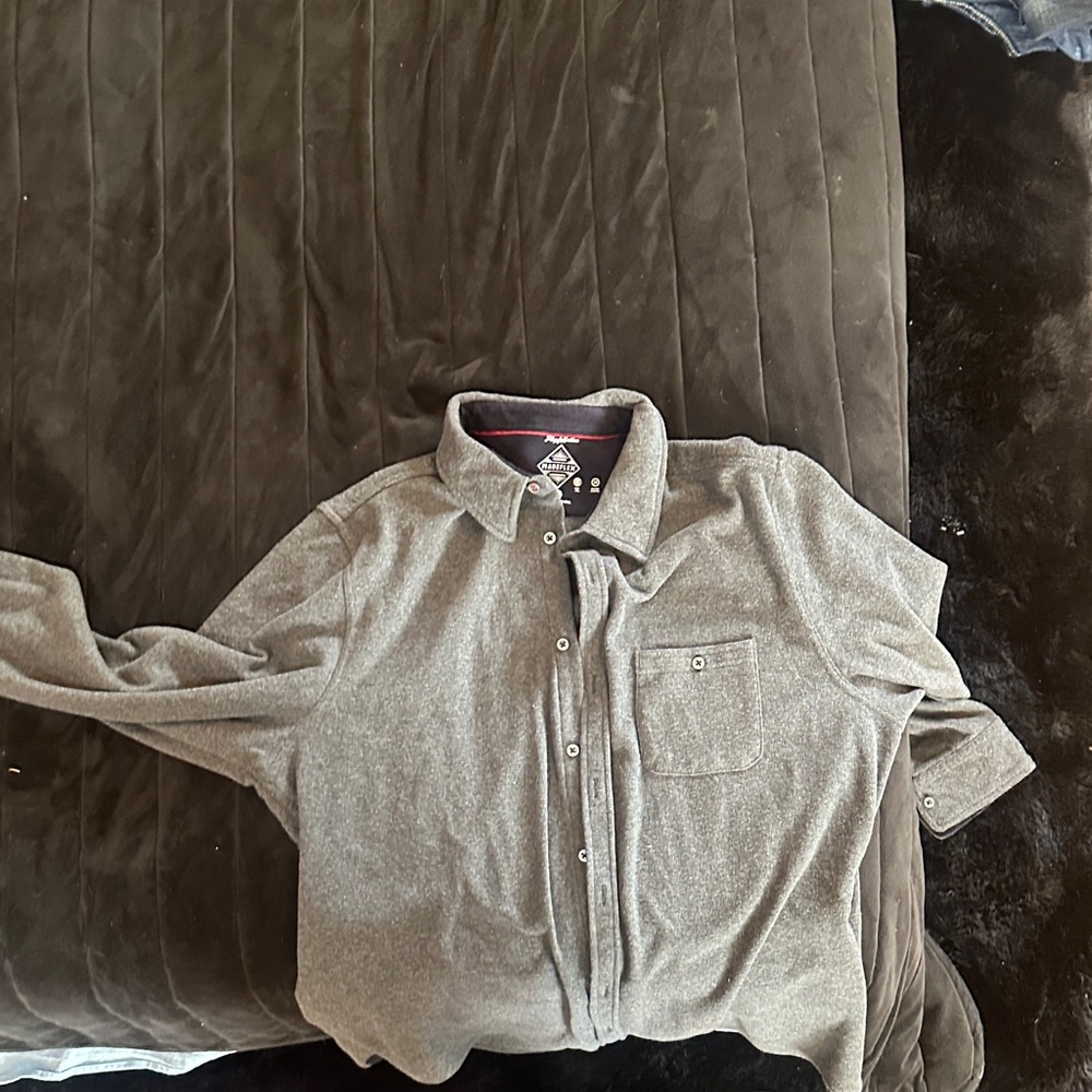 Men's Gray Bomber Jacket